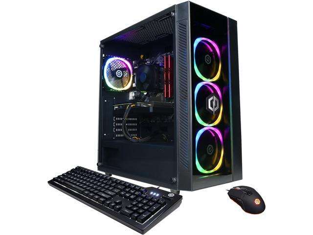 CyberpowerPC Gaming Desktop Gamer Xtreme GX60090 Intel Core i7 11th Gen 11700F (2.50 GHz) 16 GB DDR4 500 GB PCIe SSD NVIDIA GeForce RTX 3070 Windows 10 Home 64-bit